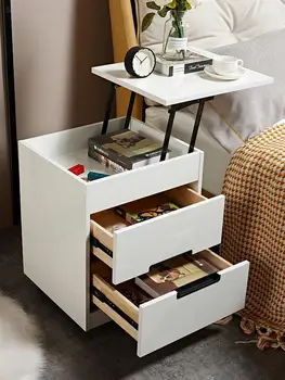 Простая современная бытовая прикроватная тумбочка шкаф для спальни прикроватный небольшой шкаф Nordic ifting прикроватный шкаф для хранения
