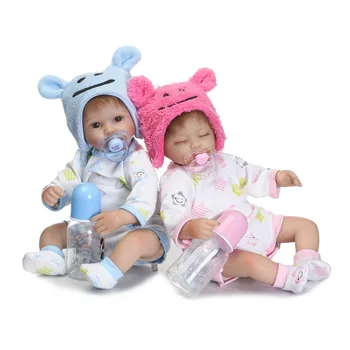 NPKCOLLECTION 40 см силиконовые куклы-Реборн Realista Fashion Babies Doll 17 
