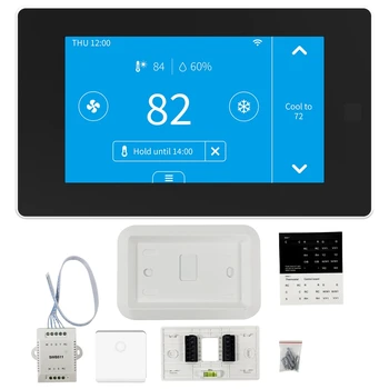 1 КОМПЛЕКТ 24V Wifi Термостата Doodle Smart Life Thermostat С Alexa Google Assistant