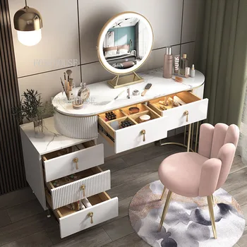 Скандинавские железные комоды Минималистичный современный шкаф Без выдвижного комода Мебель для спальни с несколькими рисунками Туалетный столик для хранения