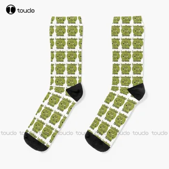 Новые забавные Газонные котелки Делают это на зеленых носках, мужские футбольные носки, Персонализированные Носки для взрослых унисекс на заказ, Популярные подарки
