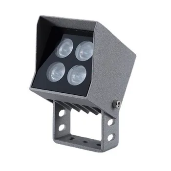 9 Вт 12 Вт Светодиодный наружный настенный светильник Садовый забор Лестница LED RGB Пульт дистанционного управления Bluetooth Лампы 110 В- 220 В