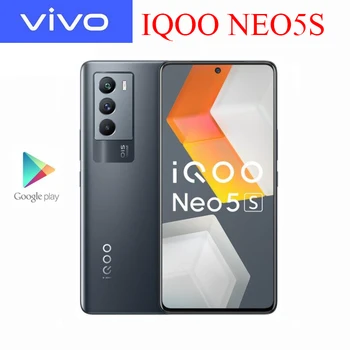Оригинальный iQOO Neo 5S Neo5s 5G Мобильный Телефон Snapdragon888 6,62 дюйма 120 Гц AMOLED 4500 мАч 66 Вт Зарядка вспышки 48 МП Камера NFC