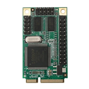 2-Портовая встроенная карта последовательного адаптера PCI PCIE к RS232 Mini PCI-E к DB9 DB25 RS232 Карта последовательного преобразователя Прямая поставка