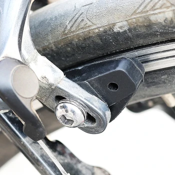 1 Пара Дорожных Горных Велосипедных Тормозных Колодок V-Brake Резиновые Тормозные Колодки для Заднего и Переднего Колеса Без Шума Без Заноса G99D