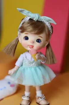 Кукла STO Tommy dolls OB11 с шарнирным телом продается вместе с одеждой и париком